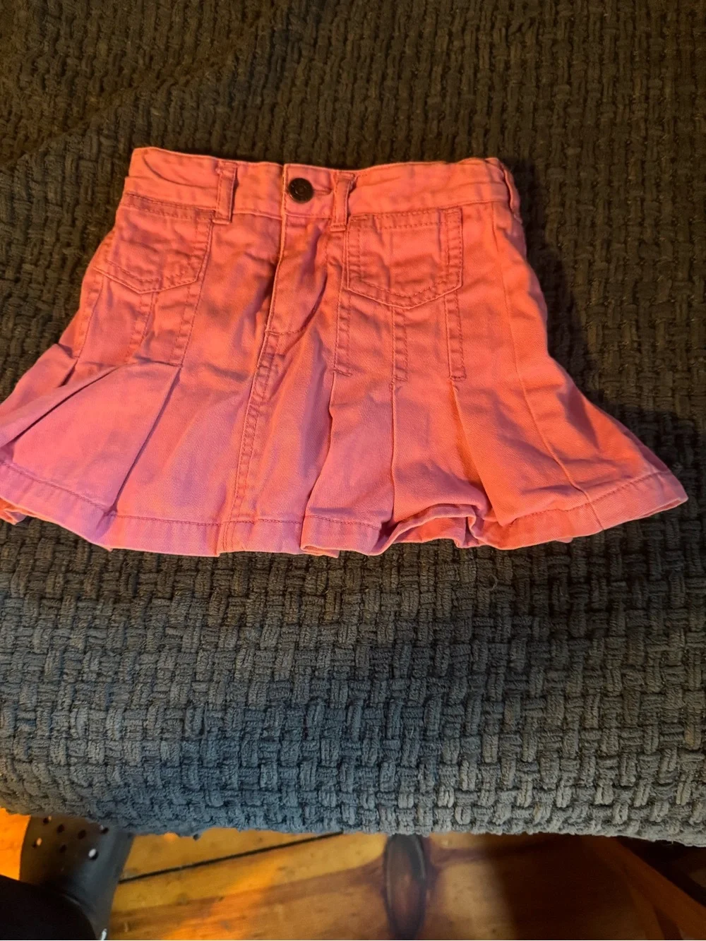 The Children's Place Pink Ruffle Skirt with adjustable waist vintage